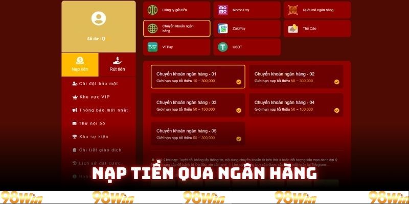 Gửi tiền vốn bằng ngân hàng trực tuyến cực kỳ dễ hiểu