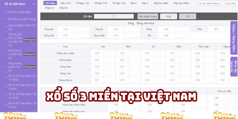Xổ số 3 miền không còn xa lạ Xổ số 3 miền không còn xa lạ